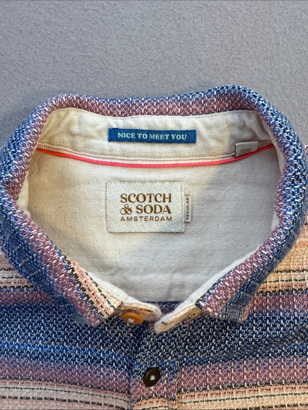 Scotch & Soda Stripe Shirt From TV Show “Yellowjackets” Wardrobe - Picture 3 of 8